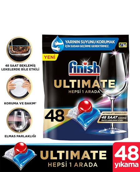 Picture of Finish Powerball Ultimate Dishwashing Tablet All In One 48 Wash