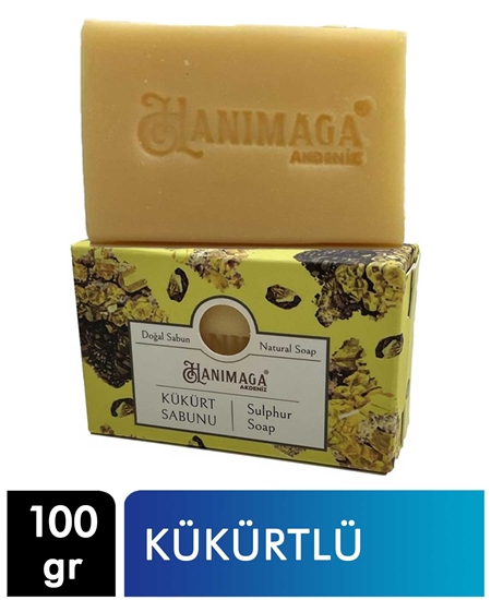 Picture of Hanımağa Akdeniz Kükürt Sabunu 100 gr x 12'li Koli