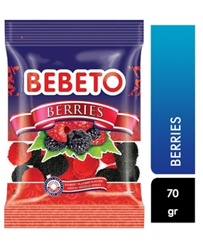 Bebeto Berries Şekerleme 70 gr Bebeto,Berries,Şekerleme,70 gr,toptan gıda,toptan satış