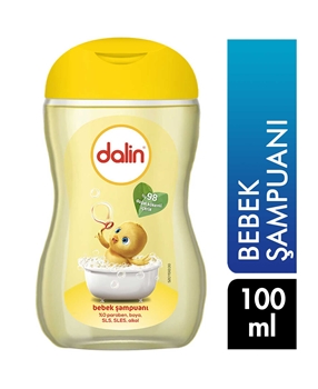 Dalin Baby Shampoo 100 ml dalin, bebek şampuanı, bebekler için şampuan, göz yakmayan şampuan, çocuk şampuanı, çocuklar için şampuan, civciv şampuan, dalin bebek şampuanı satın al, dalin bebek şampuanı fiyat