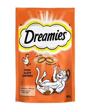 Dreamies Ödül Tavuklu 60 gr Dreamies, ödül maması, ödül kemiği, kedi yiyecekleri, kedi maması, kedi mamaları, ödül maması fiyatları, ödül mamaları, mama fiyatları, kedi mamaları, kedi maması fiyatları, toptan kedi maması, kedi mamasi,i kedi mama, kuru mama, kedi ödülü