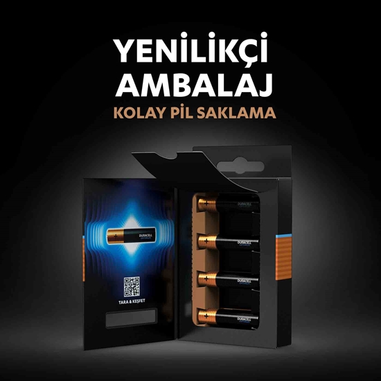 Picture of Duracell Battery Optimum Slim Pen 4 AAA
