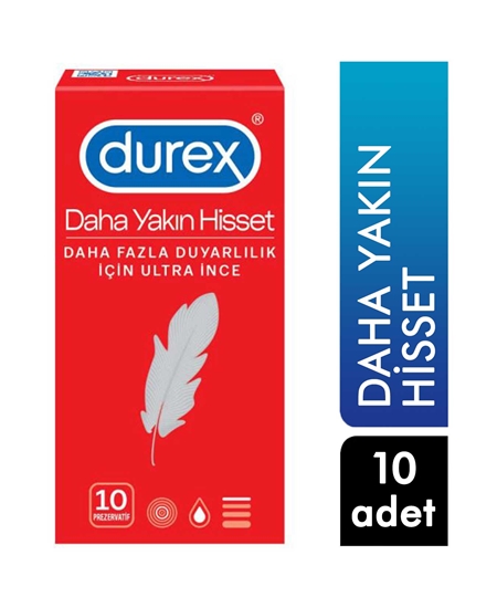 Picture of Durex Prezervatif 10'lu Daha Yakın Hisset