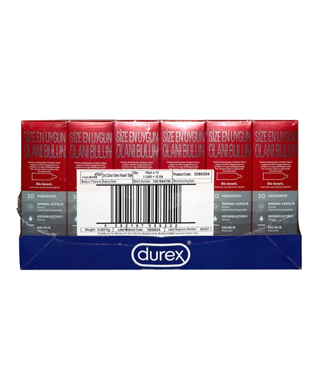 Picture of Durex Prezervatif 10'lu Daha Yakın Hisset