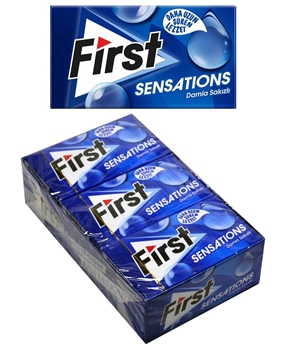 First Sensations Sakız 27 gr x 12'li Paket Damla Sakızı first, first sakız, first damla sakızı, damla sakızı, sakız