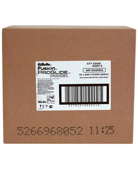 Picture of Gillette Fusion5 Proglide Power Refill Razor Blade 2's
