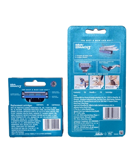 Gillette Mach 3 Super Saver Pack Razor & Cartridges