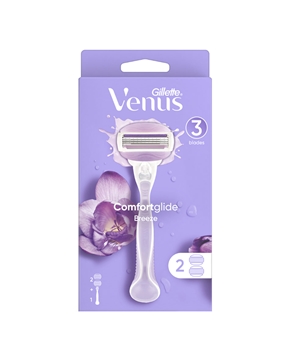 Gillette Venus Shaving Razor 2 Up Breeze Comfortglide Picture of Gillette Venus Shaving Razor 2 Up Breeze Comfortglide