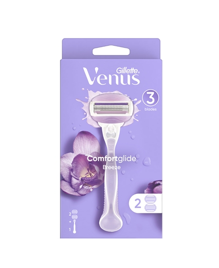 Picture of Gillette Venus Shaving Razor 2 Up Breeze Comfortglide