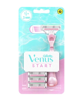Gillette Venus Start Shaving Razor for Women + 3 Refill gillette, venus, kadın tıraş bıçağı, ağda, epilasyon, kadın tıraş seti, kadın tıraş makinesi, gillette venus tıraş bıçağı satın al, gillette venus tıraş bıçağı fiyat
