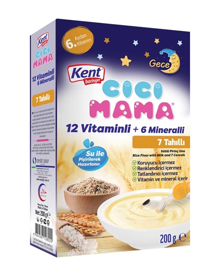 Picture of Kent Boringer Cicimama 12 Vitamin 6 Mineral 7 Tahıllı 200 gr
