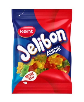 Kent Jelibon Yumuşak Şekerleme 80 gr Ayıcık jelibon, jelibon şeker, şeker, meyveli şeker, meyve aromalı şeker, yumuşak şeker, şekerleme, aburcubur, abur cubur, ayıcıklı şeker, ayıcık şeker