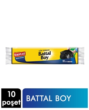 Koroplast Profesyonel Çöp Torbası 10'lu Battal Picture of Koroplast Profesyonel Çöp Torbası 10'lu Battal