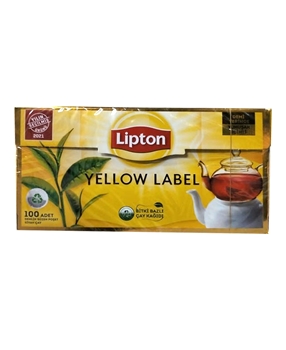 Lipton Yellow Label Demlik Poşet Çay 100'lü 320 gr Picture of Lipton Yellow Label Demlik Poşet Çay 100'lü 320 gr