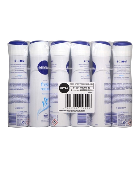 Picture of Nivea Women Deodorant Spray 150ml Fresh Natural