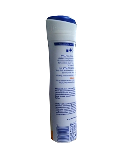 Picture of Nivea Women Deodorant Spray 150ml Fresh Orange