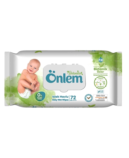 Picture of Önlem Botanika Bebek Islak Havlu 72'li Paket