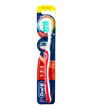 Oral-B Toothbrush Cavity Defence 123 Picture of Oral-B Toothbrush Cavity Defence 123