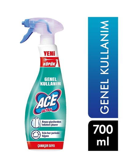Picture of P-P-P-Ace Ultra Köpük Çamaşır Suyu Sprey 700 ml Genel Kullanım
