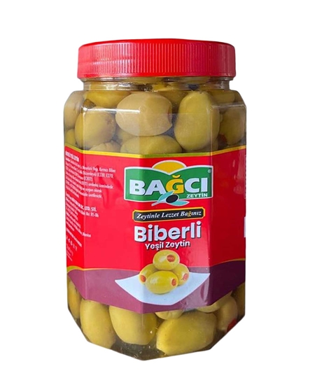 Picture of GÖRSEL GEREKLİ                              Bağcı Zeytin 700 gr Biberli Yeşil