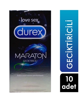 Durex Prezervatif 10'lu Maraton Geciktirici Picture of Durex Prezervatif 10'lu Maraton Geciktirici