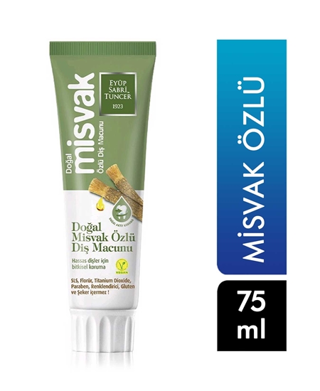 Picture of P-Eyüp Sabri Tuncer Diş Macunu 75 ml Misvak Özlü