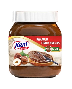 Kent Boringer  Kakaolu Fındık Kreması  %13 Fındıklı 350 gr Picture of Kent Boringer  Kakaolu Fındık Kreması  %13 Fındıklı 350 gr