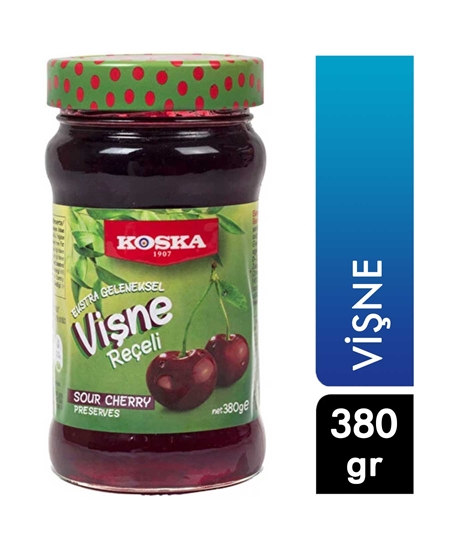 Picture of Koska Ekstra Geleneksel Vişne Reçeli 380 gr