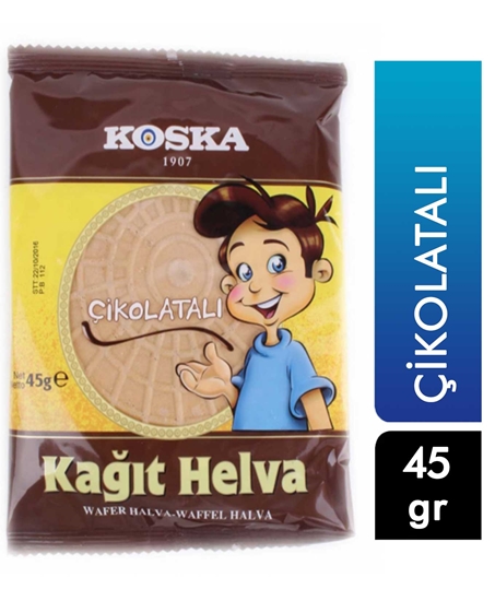 Picture of Koska Kağıt Helva 45 gr Çikolatalı
