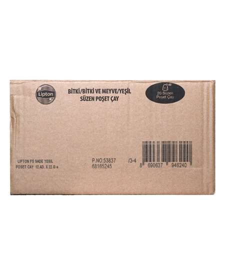Picture of Lipton Yumuşak İçimli Yeşil Çay 20 Poşet