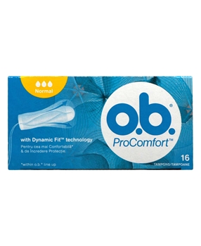 O.B. Tampon 16'lı Normal o.b., Procomfort, Tampon, tampon satın al, tampon fiyatları, hijyenik tampon