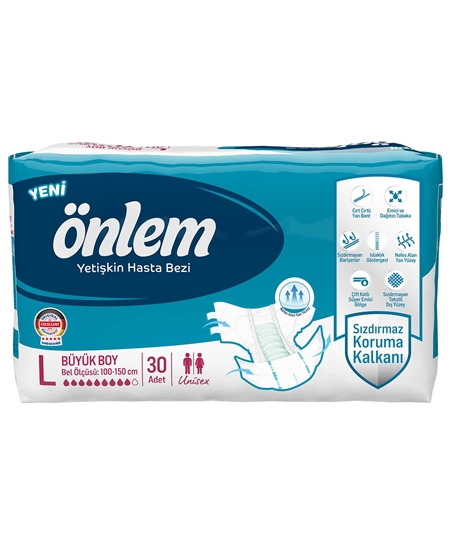 Picture of Önlem Hasta Bezi 100-150cm Büyük Boy 30'lu Paket