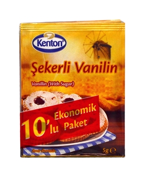 Kenton Sugared Vanilla (10x5 g) X 24 Pieces PAck kenton, vanilya, vanilin, hamurişi, pasta malzemesi, vanilin fiyatları, toptan vanilin satın al, şekerli vanilin, vanilya fiyatları, vanilya satın al