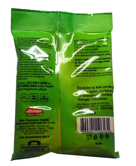 Picture of Akman Zerdeçal 40 gr