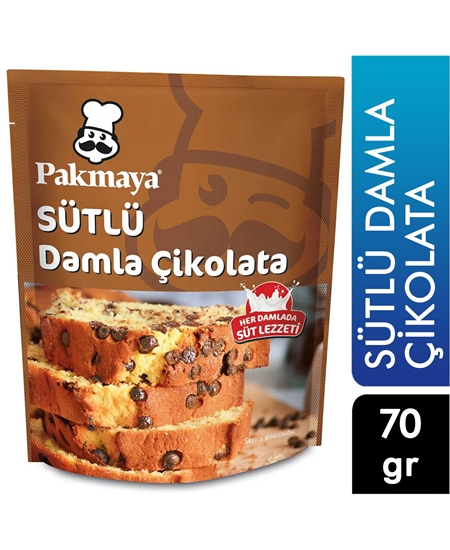 Picture of Pakmaya Damla Çikolata 70 gr Sütlü