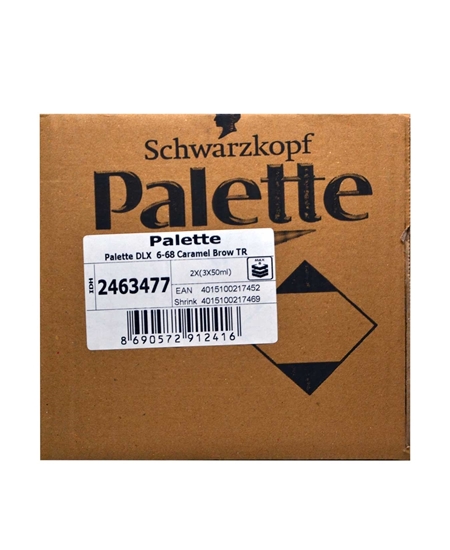 palette, palette saç boyası, saç boyası, kestane rengi saç boyası, palette deluxe 6/68 karamel kahve saç boyası