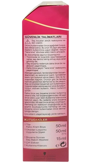Picture of P-Palette Deluxe Kahve Köpüğü Oleo Gold 8-65 Tüp Krem Saç Boyası 50 ml