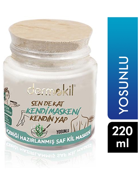 Picture of Dermokil Avakado Yosunlu Kil Maskesi 220 ml Sen de Kat Kendi Maskeni Kendin Yap