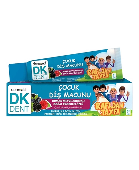Picture of Dermokil Çoçuk Diş Macunu 50 ml Rafadan Tayfa Orman Meyveli