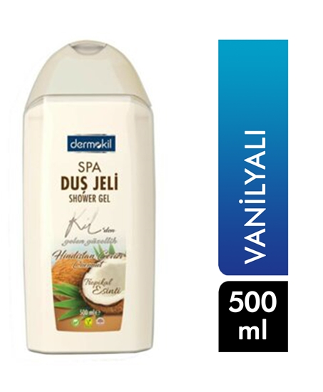 Picture of Dermokil Duş Jeli 500 ml Badem ve Vanilya