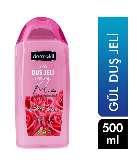 Picture of Dermokil Duş Jeli 500 ml Gül