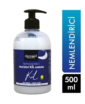 Dermokil Sıvı Sabun 500 ml Mucizevi Kil Nemlendirici Picture of Dermokil Sıvı Sabun 500 ml Mucizevi Kil Nemlendirici