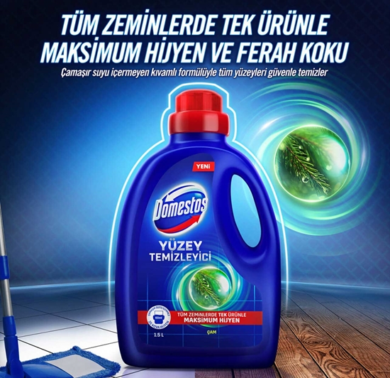 Picture of P-P-Domestos Yüzey Temizleyici 1,5 lt Çam