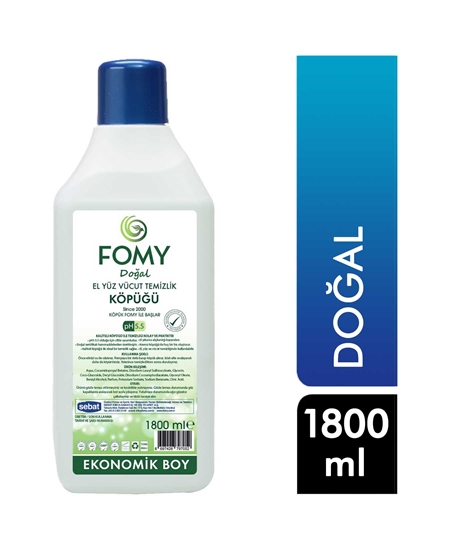 Picture of Fomy Köpük Sabun 1800 ml X 6'lı Koli Doğal