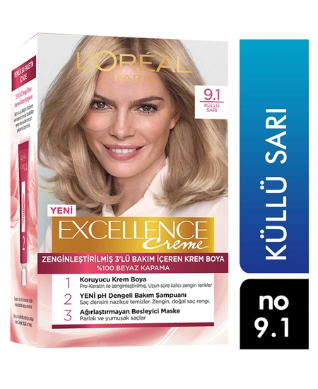 Picture of Loreal Excellence Set Saç Boyası Küllü Sarı No: 9.1