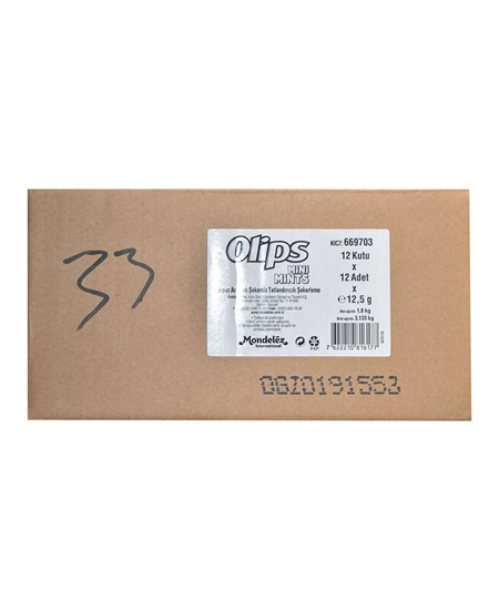 Picture of Olips Mini Mints 12,5 gr x 12'li Paket Karpuz Aromalı