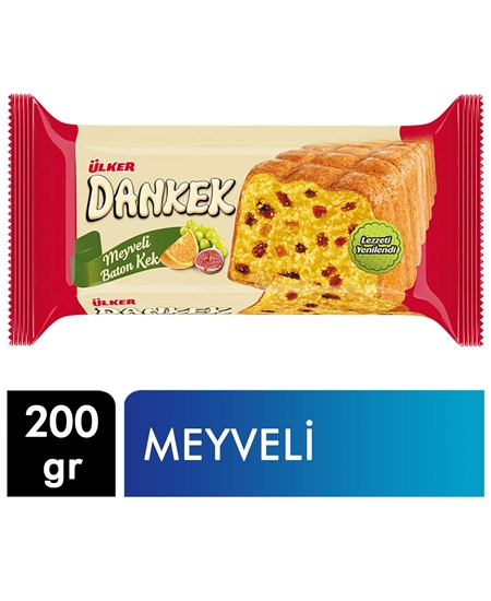 Picture of p- Ülker Dankek Baton Kek 200 gr X 6'lı Paket Meyveli