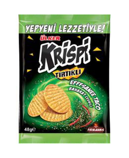 Picture of p- Ülker Krispi Tırtıklı Kraker 48 gr X 20'li Paket Baharatlı