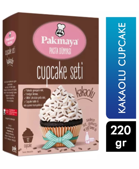 Picture of Pakmaya Kakaolu Cupcake Karışımı 220 gr