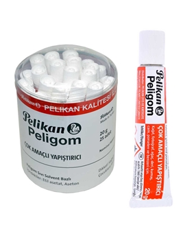 Pelikan Peligon Çok Amaçlı Yapıştırıcı 20 gr X 25'li Kutu pelikan yapıştırıcı, peligom yapıştırıcı, uhu, yapıştırıcı, japon yapıştırıcısı, çok amaçlı yapıştırıcı, porselen yapıştırıcı, ahşap yapıştırıcı, kumaş yapıştırıcı, cam yapıştırıcı, uhu satın al, yapıştırıcı satın al, yapıştırıcı fiyatları, uhu fiyatları